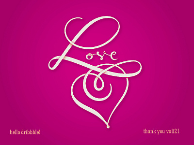 Love Dribbble