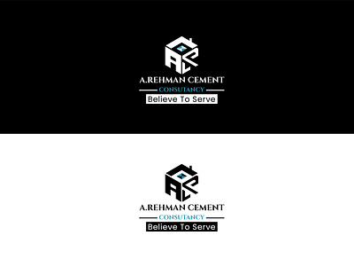 A. Rehman Cement Constancy Logo branding design icon logo vector