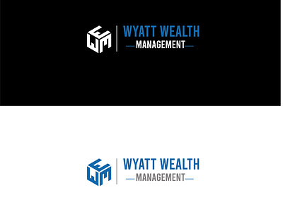 Wyatt Wealth Management Logo branding design icon logo vector