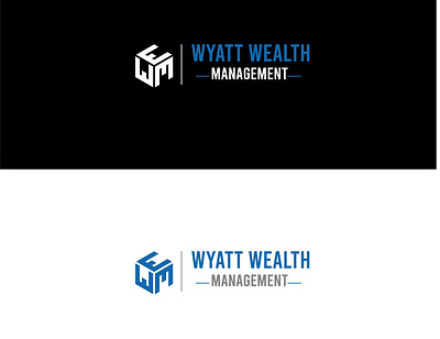 Wyatt Wealth Management Logo branding design icon logo vector