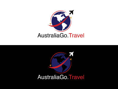 AustraliaGo. Travel Logo branding design icon logo vector