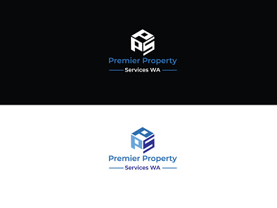 Premier Property Service Logo branding design icon logo vector