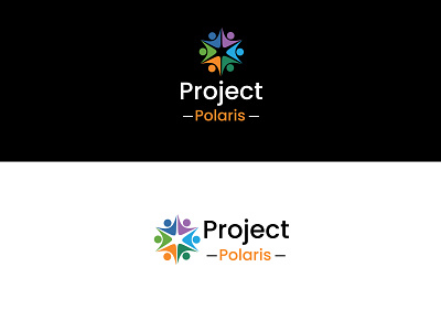 Project Polaris Logo branding design icon logo vector