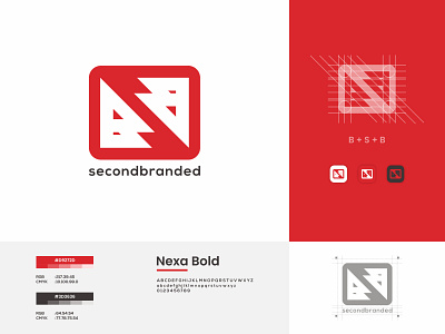 BSB - Secondbranded | Branding ambigram brand identiy branding creative logo fashion graphic design logo logo design logo inspiration logostyle minimalist modern logo monogram shop logo simple logo symbol visual identity