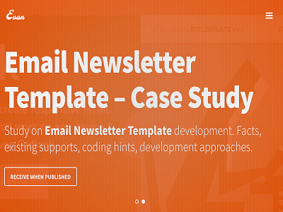 email template for case study