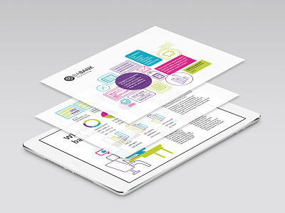 Digital Annual Report annual report babank bank graph icon illustration infographics ipad money