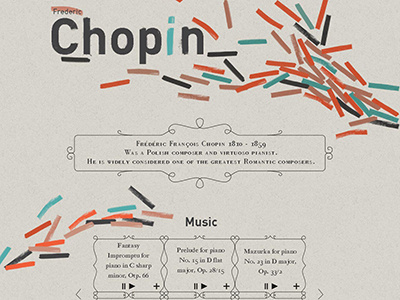 Chopin chopin web design website