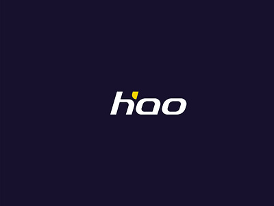 H letter logo for Hao