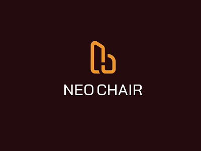 N, C, H letters and Chair logo branding design graphic design logo