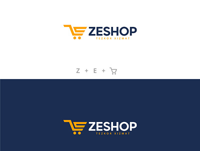 Z / E letter logo branding design graphic design logo