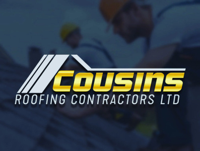 Cousins Logo Design branding design illustration logo logo design roofing vector