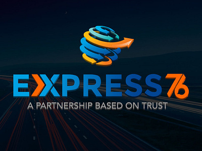 Express 76 Logo Design