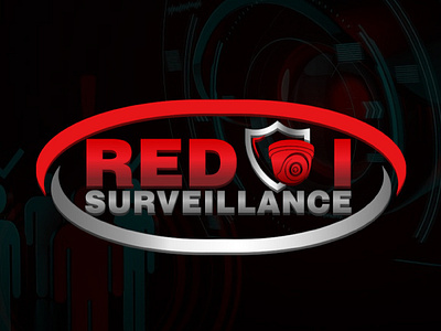 Red Surveillance Logo Design