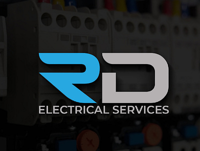 RD Electrical Services Logo Design branding design illustration logo logo design vector