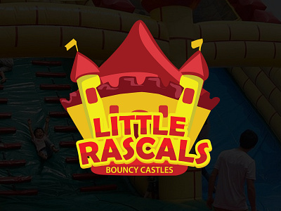 Little Rascals Bouncy Castles Logo Design