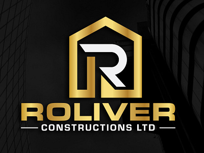 R Oliver Constructions LTD Logo Design branding building construction design illustration logo logo design vector