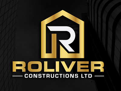 R Oliver Constructions LTD Logo Design