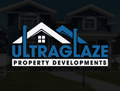 UltraGlaze Logo Design branding design illustration logo logo design property vector