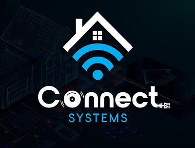 Connect Systems Logo Design branding design illustration logo logo design vector