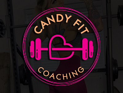 Candy Fit Coaching Logo Design branding design illustration logo logo design vector