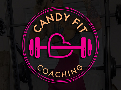 Candy Fit Coaching Logo Design