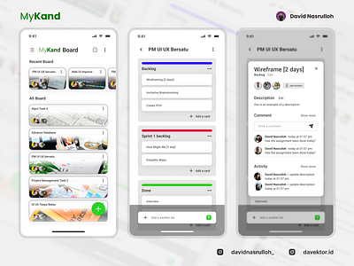 My Kand | Kanban App ui