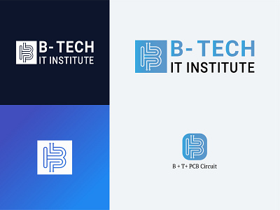 Technological Logo abstract app b tech branding creative design gridlogo icon illustration inspired institutional logo logo mascot minimal new logo recent technology unique vector