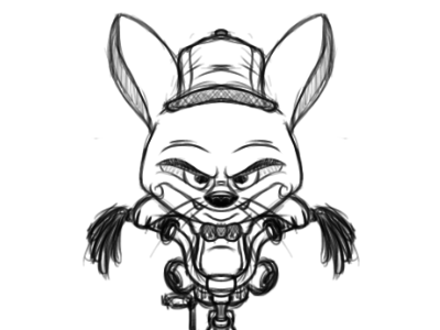 FarmToonz Character animal cartoon character design cute fox illustration kids sketch
