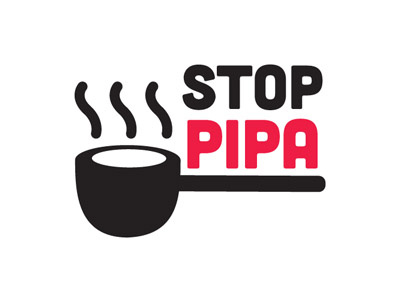 Stop PIPA art illustration pipa vector