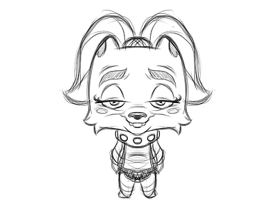 Character By AndyToonz andytoonz animal cartoon character design cute drawing pencil sketch sketchbook pro
