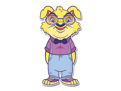 Character By AndyToonz animal animals cartoon character design colored concept cute vector