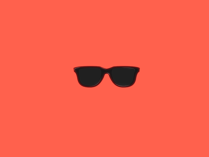 Wayfarer [Animated] 2d animated gif glasses hipster sun glasses wayfarer