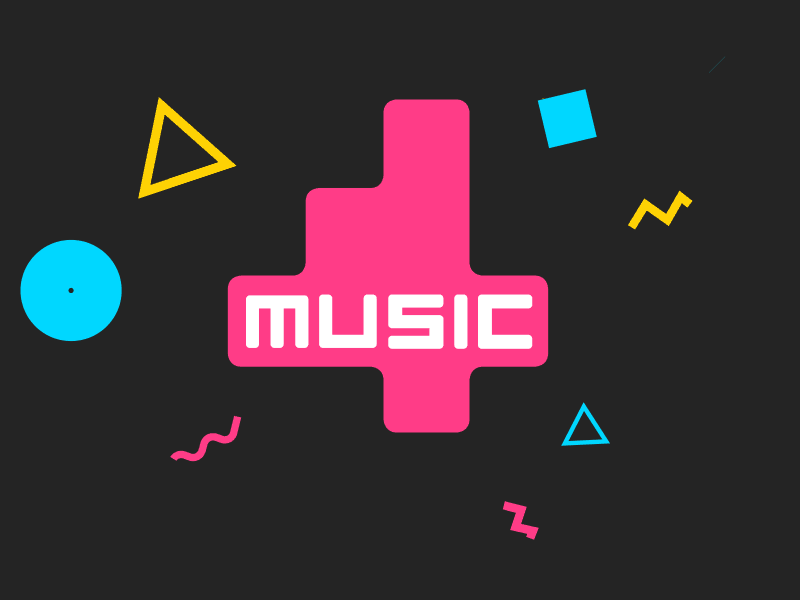 4Music Transition Animation Gif by Mikey D on Dribbble
