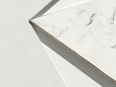 Minimal Geo #2 3d c4d design geo geometry gold marble minimal white