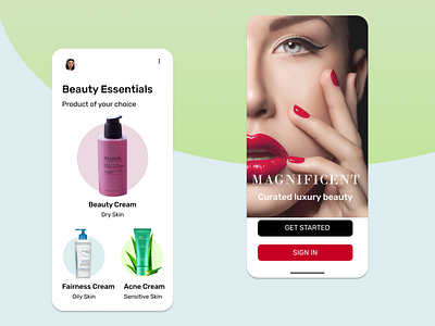 MAGNIFICENT-BEAUTY PRODUCT SHOPPING APP