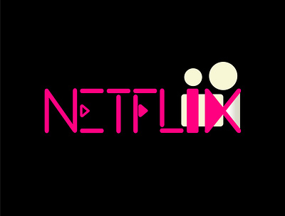 Netflix logo redesign branding combination mark design logo logo design typography vector