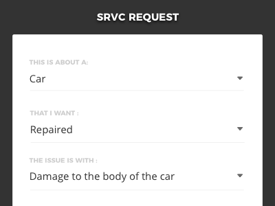SRVC Request
