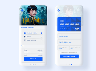 #DailyUI 002 - Credit Card Checkout app card checkout credit card dailyui design figma graphic design money payment paypal ui