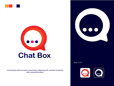 Chat Box 3d animation app application branding chat chat box graphic design logo massege messenger mobile apps motion graphics onlinechating