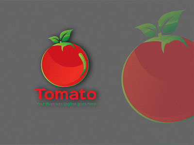 Tomato branding creative logo eliascreator graphic design logo logo design tomato tomato logo