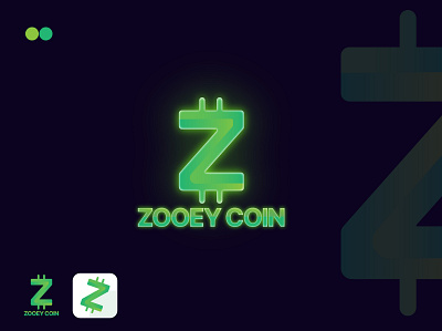 Z Letter Logo ( Z Digital Currency ) branding creative logo graphic design logo logo design neon logo unique logo z letter logo z logo z neon logo