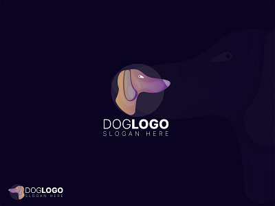 Dog Logo 3d animation branding creative logo dog dog logo dog logo design graphic design logo logo design motion graphics ui unique logo