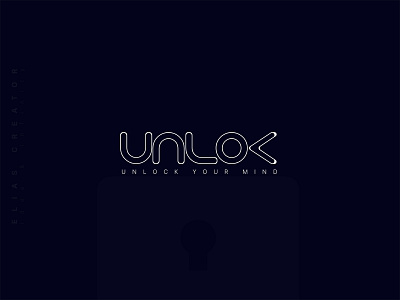 UNLOK Letter Logo