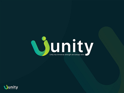 Unity U Letter Logo logo logo design u amazing logo u creative logo u letter u letter logo u logo design unity logo unity logo design