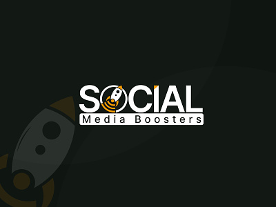 Social Media Boosters booster it logo logologo design social media social media boosters