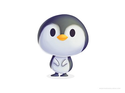 Penguin animal bird cartoons character children cute illustration kids mexico penguin pinguino procreate