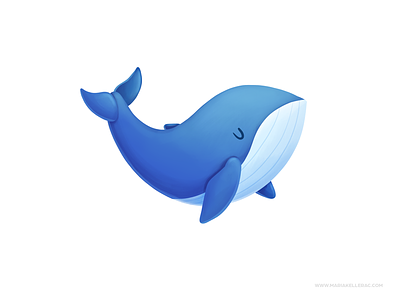 Whale ballena cartoon cartoons character children cute illustration kidlitart kids mexico procreate whale