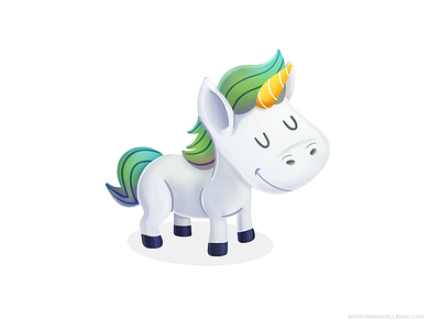 Unicorn cartoon character children cute illustration ilustracion kidlitart kids male mexico procreate unicorn unicornio unique