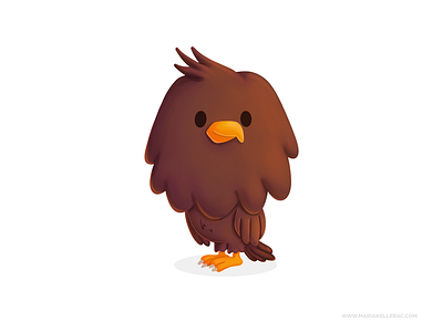 Eagle animal cartoon character children cute eagle illustration kidlitart kids mexico procreate