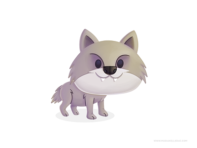 Wolf baby cartoon character cute illustration kidlitart kids lobo mexico procreate wolf お​おかみ